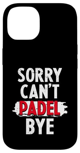 Paddelspieler Paddelball Hülle für iPhone 14 von Padel Clothing for Padel Lovers