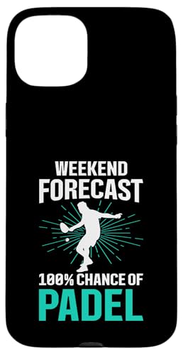 Paddelspieler Paddelball Hülle für iPhone 15 Plus von Padel Clothing for Padel Lovers