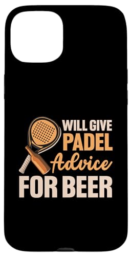 Paddelspieler Paddelball Hülle für iPhone 15 Plus von Padel Clothing for Padel Lovers
