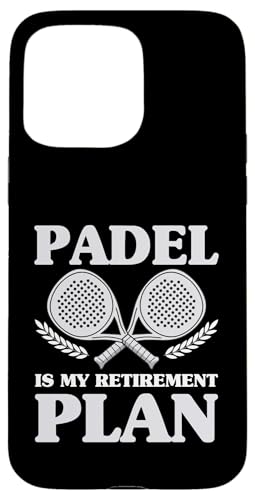 Paddelspieler Paddelball Hülle für iPhone 15 Pro Max von Padel Clothing for Padel Lovers