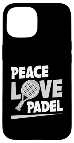 Paddelspieler Paddelball Hülle für iPhone 15 von Padel Clothing for Padel Lovers