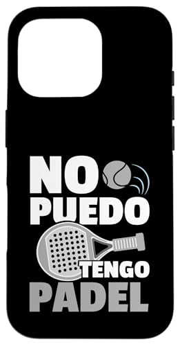 Paddelspieler Paddelball Hülle für iPhone 16 Pro von Padel Clothing for Padel Lovers