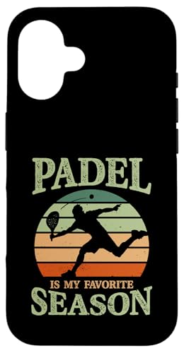 Paddelspieler Paddelball Hülle für iPhone 16 von Padel Clothing for Padel Lovers