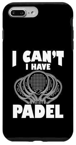 Paddelspieler Paddelball Hülle für iPhone 7 Plus/8 Plus von Padel Clothing for Padel Lovers
