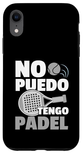 Paddelspieler Paddelball Hülle für iPhone XR von Padel Clothing for Padel Lovers