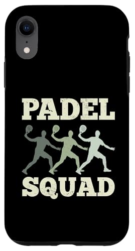 Paddelspieler Paddelball Hülle für iPhone XR von Padel Clothing for Padel Lovers