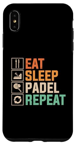 Paddelspieler Paddelball Hülle für iPhone XS Max von Padel Clothing for Padel Lovers