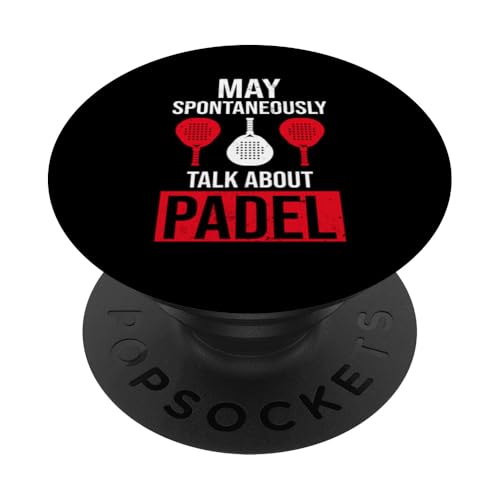 Paddelspieler Paddelball PopSockets Klebender PopGrip Paddelspieler Paddelball PopSockets Klebender PopGrip von Padel Clothing for Padel Lovers