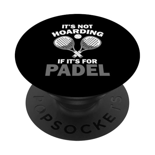 Paddelspieler Paddelball PopSockets Klebender PopGrip Paddelspieler Paddelball PopSockets Klebender PopGrip von Padel Clothing for Padel Lovers