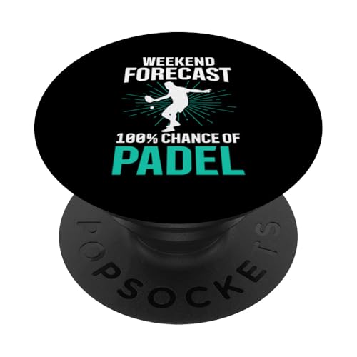 Paddelspieler Paddelball PopSockets Klebender PopGrip Paddelspieler Paddelball PopSockets Klebender PopGrip von Padel Clothing for Padel Lovers