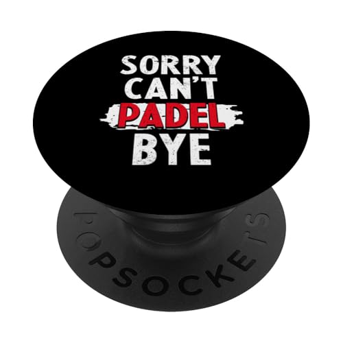 Paddelspieler Paddelball PopSockets Klebender PopGrip Paddelspieler Paddelball PopSockets Klebender PopGrip von Padel Clothing for Padel Lovers