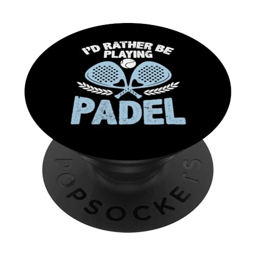 Paddelspieler Paddelball PopSockets Klebender PopGrip Paddelspieler Paddelball PopSockets Klebender PopGrip von Padel Clothing for Padel Lovers