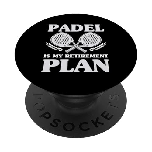 Paddelspieler Paddelball PopSockets Klebender PopGrip Paddelspieler Paddelball PopSockets Klebender PopGrip von Padel Clothing for Padel Lovers