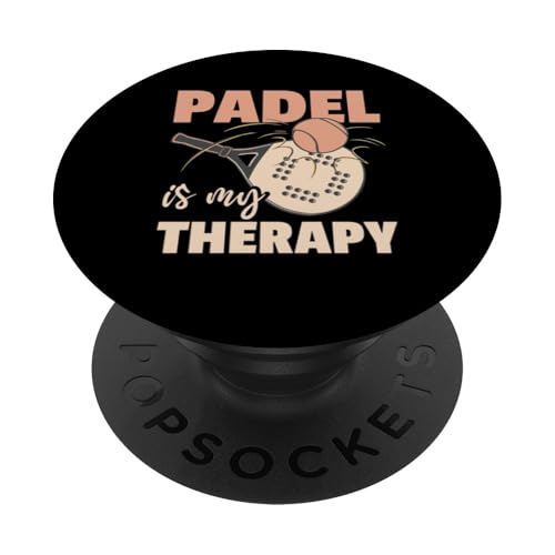Paddelspieler Paddelball PopSockets Klebender PopGrip Paddelspieler Paddelball PopSockets Klebender PopGrip von Padel Clothing for Padel Lovers