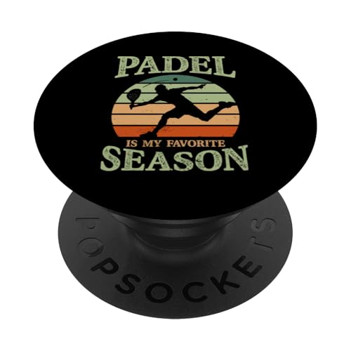 Paddelspieler Paddelball PopSockets Klebender PopGrip Paddelspieler Paddelball PopSockets Klebender PopGrip von Padel Clothing for Padel Lovers