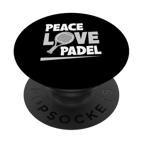 Paddelspieler Paddelball PopSockets Klebender PopGrip Paddelspieler Paddelball PopSockets Klebender PopGrip von Padel Clothing for Padel Lovers