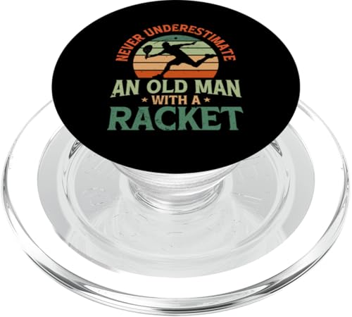 Paddelspieler Paddelball PopSockets PopGrip für MagSafe Paddelspieler Paddelball PopSockets PopGrip für MagSafe von Padel Clothing for Padel Lovers
