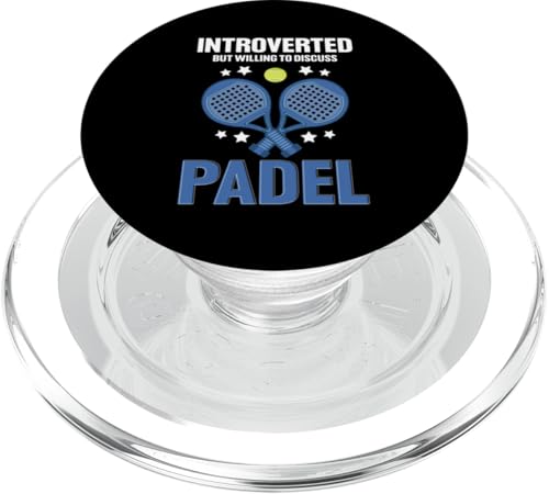 Paddelspieler Paddelball PopSockets PopGrip für MagSafe Paddelspieler Paddelball PopSockets PopGrip für MagSafe von Padel Clothing for Padel Lovers