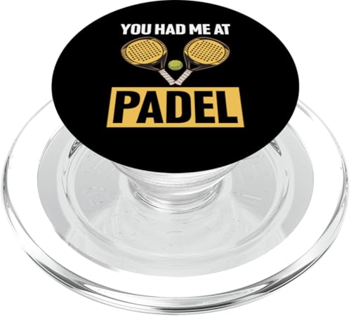 Paddelspieler Paddelball PopSockets PopGrip für MagSafe Paddelspieler Paddelball PopSockets PopGrip für MagSafe von Padel Clothing for Padel Lovers