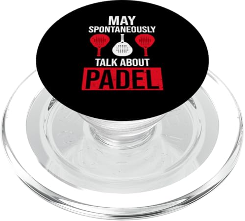 Paddelspieler Paddelball PopSockets PopGrip für MagSafe Paddelspieler Paddelball PopSockets PopGrip für MagSafe von Padel Clothing for Padel Lovers