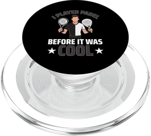 Paddelspieler Paddelball PopSockets PopGrip für MagSafe von Padel Clothing for Padel Lovers