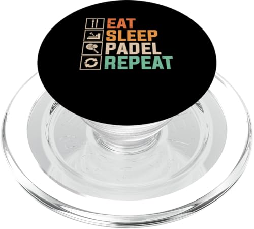 Paddelspieler Paddelball PopSockets PopGrip für MagSafe Paddelspieler Paddelball PopSockets PopGrip für MagSafe von Padel Clothing for Padel Lovers