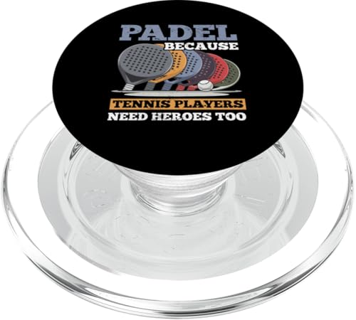 Paddelspieler Paddelball PopSockets PopGrip für MagSafe Paddelspieler Paddelball PopSockets PopGrip für MagSafe von Padel Clothing for Padel Lovers