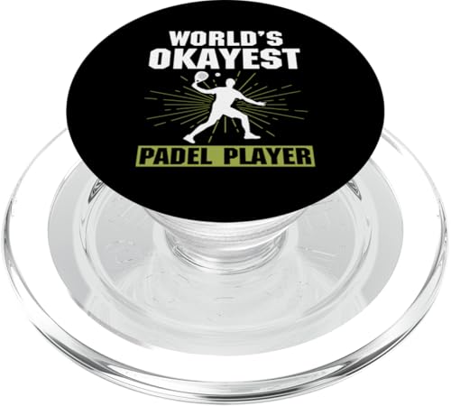 Paddelspieler Paddelball PopSockets PopGrip für MagSafe Paddelspieler Paddelball PopSockets PopGrip für MagSafe von Padel Clothing for Padel Lovers