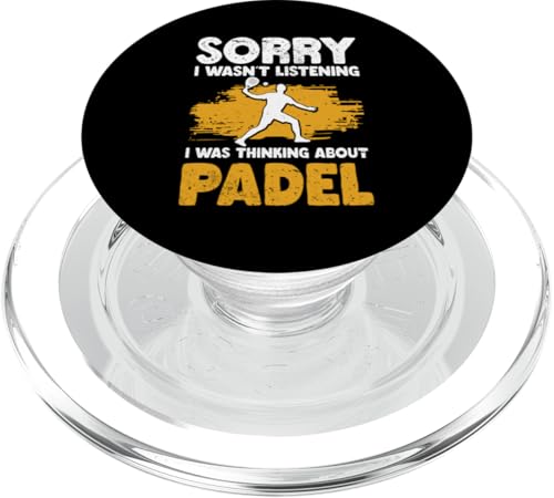 Paddelspieler Paddelball PopSockets PopGrip für MagSafe Paddelspieler Paddelball PopSockets PopGrip für MagSafe von Padel Clothing for Padel Lovers