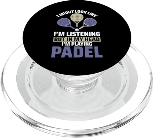 Paddelspieler Paddelball PopSockets PopGrip für MagSafe Paddelspieler Paddelball PopSockets PopGrip für MagSafe von Padel Clothing for Padel Lovers