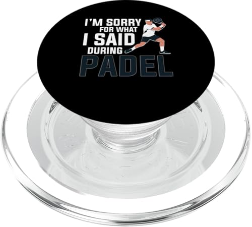 Paddelspieler Paddelball PopSockets PopGrip für MagSafe Paddelspieler Paddelball PopSockets PopGrip für MagSafe von Padel Clothing for Padel Lovers