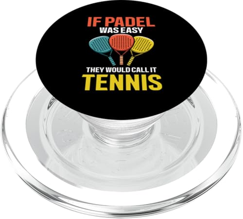 Paddelspieler Paddelball PopSockets PopGrip für MagSafe Paddelspieler Paddelball PopSockets PopGrip für MagSafe von Padel Clothing for Padel Lovers