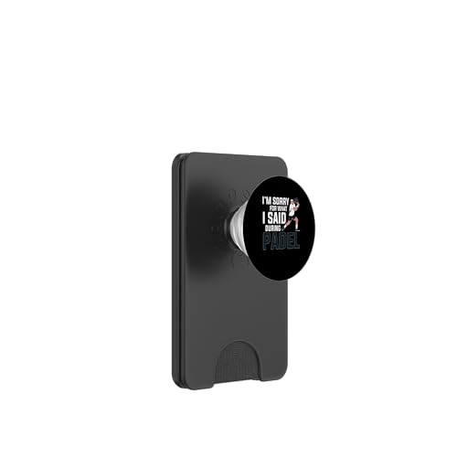 Paddelspieler Paddelball PopSockets PopWallet für MagSafe Paddelspieler Paddelball PopSockets PopWallet für MagSafe von Padel Clothing for Padel Lovers