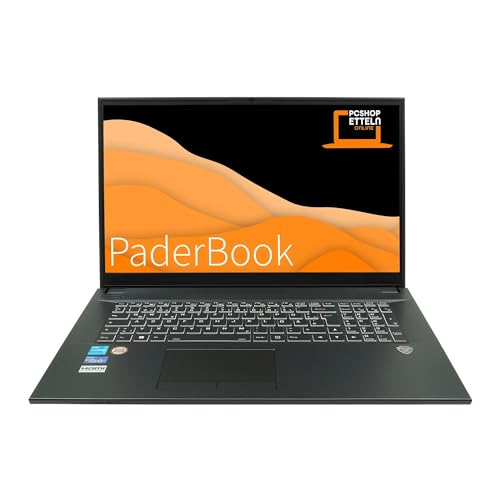 PaderBook Basic i77 <> 17,3" FHD <> Core i7 1255U <> RAM: 16GB <> SSD: 2000GB <> beleuchtete RGB Tastatur <> DVD-Brenner <> Windows 11 Pro <> Office 2021 Professional von PaderBook
