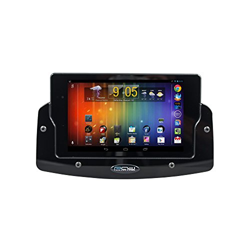 Padholdr Edge Series Social Tablet-Halterung, glänzend, Schwarz von Padholdr