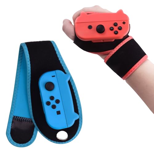 Einstellbares Joy Con-Armbändern für Zumba Burn It Up, Just Dance Gaming-Armband für Switch/Switch OLED. Switch-Armband für Volleyball/Tanz für Erwachsene und Kinder Einstellbares Joy Con-Armbändern für Zumba Burn It Up, Just Dance Gaming-Armband für Switch/Switch OLED. Switch-Armband für Volleyball/Tanz für Erwachsene und Kinder von Padwa Lifestyle