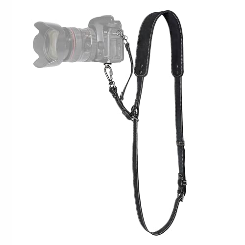 Padwa Lifestyle Matt Schwarz Einzel-Kamera-Gurt für Eine Kameras, Einzelner Kameragurt aus Vollnarbenleder, Multi-Einzel Kamera-Ausrüstung für DSLR/SLR-Gurt, Einzel-Kamera-Gurt für Fotografen Padwa Lifestyle Matt Schwarz Einzel-Kamera-Gurt für Eine Kameras, Einzelner Kameragurt aus Vollnarbenleder, Multi-Einzel Kamera-Ausrüstung für DSLR/SLR-Gurt, Einzel-Kamera-Gurt für Fotografen von Padwa Lifestyle