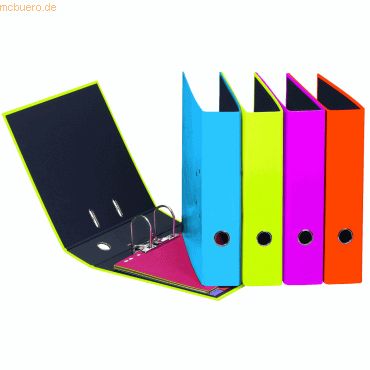 10 x Pagna Ordner Trend Colours A4 75 mm farbig sortiert 10 x Pagna Ordner Trend Colours A4 75 mm farbig sortiert von Pagna