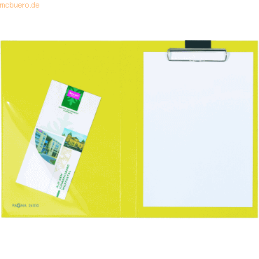 5 x Pagna Blockmappe A4 Color gelb 5 x Pagna Blockmappe A4 Color gelb von Pagna