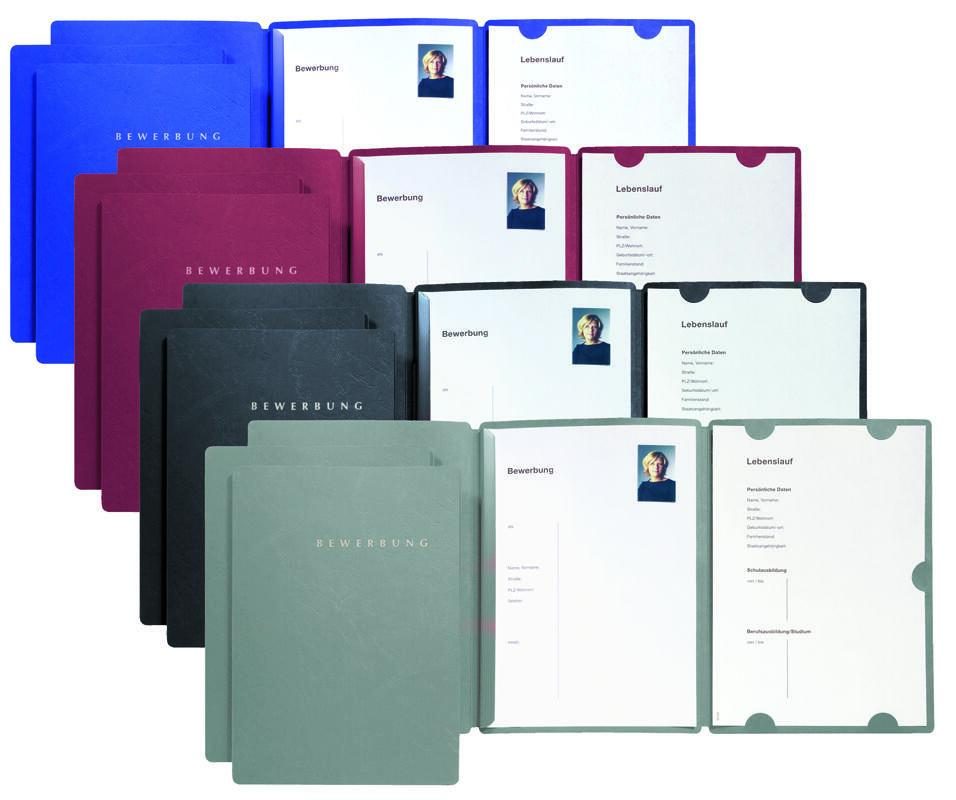 PAGNA Bewerbungsmappen Select DIN A4 blau PAGNA Bewerbungsmappen Select DIN A4 blau von Pagna