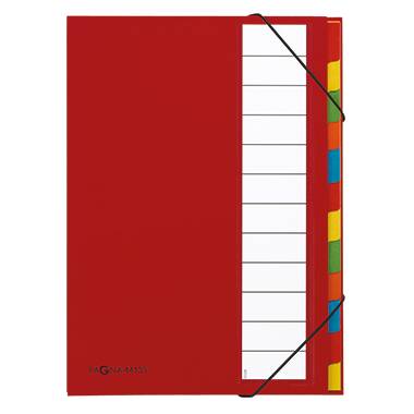 PAGNA Deskorganizer Premium 12 Fächer rot PAGNA Deskorganizer Premium 12 Fächer rot von Pagna