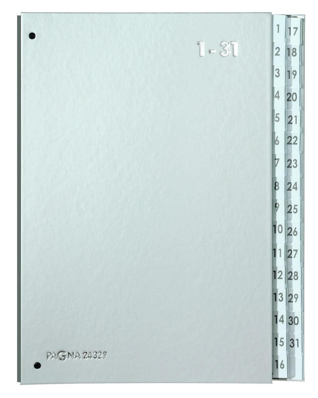 PAGNA Pultordner DIN A4 32 Taben silber PAGNA Pultordner DIN A4 32 Taben silber von Pagna