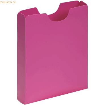 PAGNA Schulheftbox A4 PP dunkelrosa von Pagna