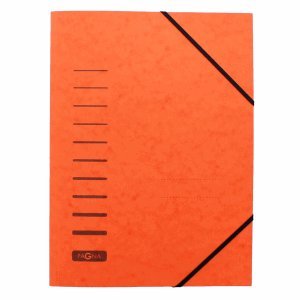 Pagna 25 x Eckspannmappe A4 orange Pagna 25 x Eckspannmappe A4 orange von Pagna