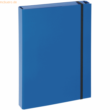 Pagna Heftbox A4 Pappe blau von Pagna