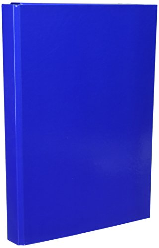 Pagna Heftbox Basic Colours A4 3 Innenklappen, mit Gummizugverschluss, mittelblau von Pagna