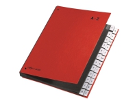 Pagna Pultordner 24 Fächer, Rot, Karton, A4, 340 mm, 35 mm, 365 mm von Pagna