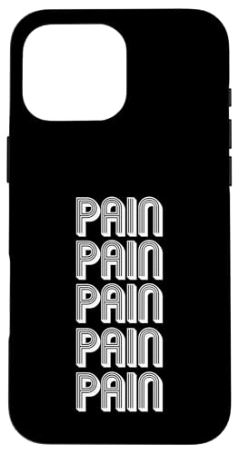 Schmerzen Hülle für iPhone 16 Pro Max von Pain Apparel