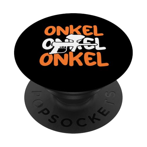 Paintball Spieler Onkel Paintball PopSockets Klebender PopGrip Paintball Spieler Onkel Paintball PopSockets Klebender PopGrip von Paintballspiel Paintball