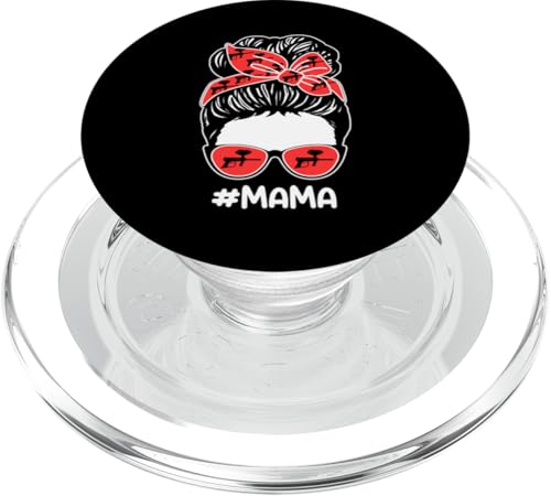 Paintballspieler Mama Mutter Paintball PopSockets PopGrip für MagSafe Paintballspieler Mama Mutter Paintball PopSockets PopGrip für MagSafe von Paintballspiel Paintball